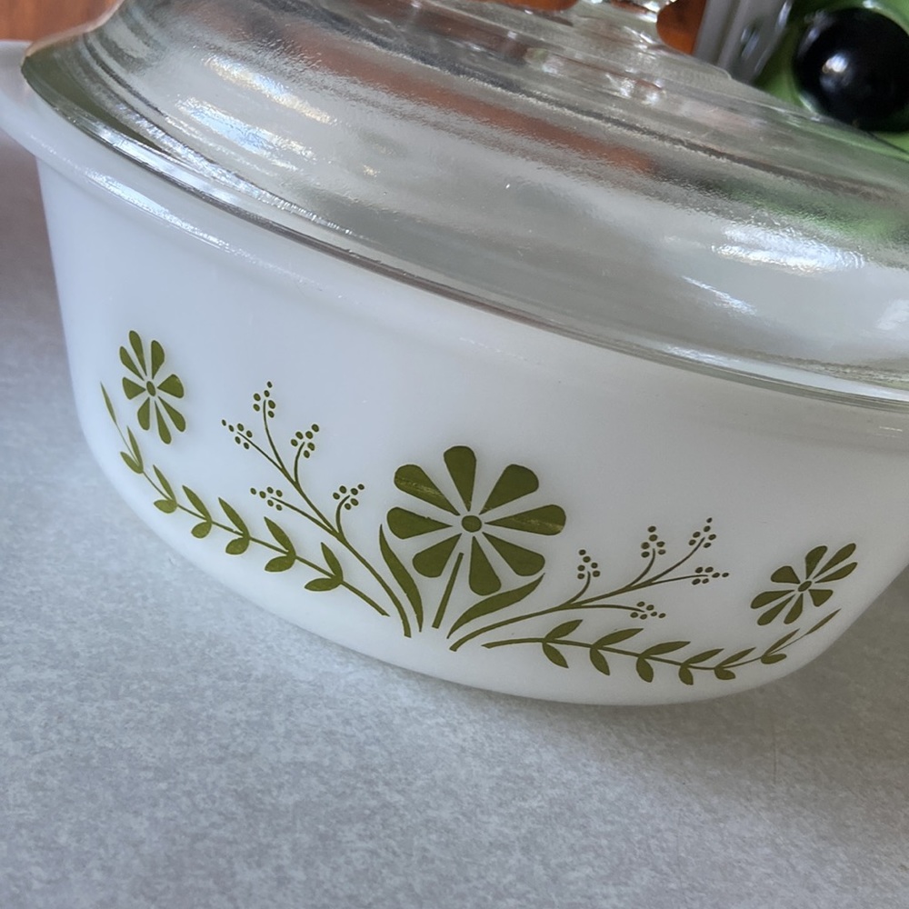 Vintage Glasbake Casserole Dish